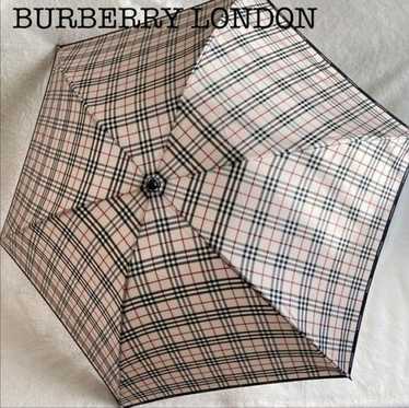 Burberrys 90's ノバチェック オーロラ社製 アンブレラ ✨極美品✨Burberrys ノバチェック 木製アンブレラ 長傘 一本傘