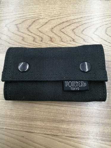 ⭐️未使用級⭐️　PORTER CURRENT　マネークリップ　ブラック　レザー Porter Current Leather Money Clip Card Case Black Japan Made