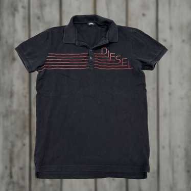 【DIESEL】美品　ビンテージ風・ポロ！ Vintage diesel polo shirt - Gem