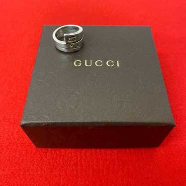 Gucci spiral silver ring - Gem