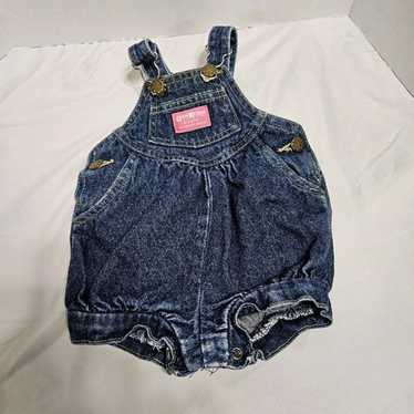 oshkosh✿ ベイビーガールズ✿オシュコッシュ✿24M✿ vintage Vintage OshKosh Baby B'Gosh Blue Stripe Flowers Bubble