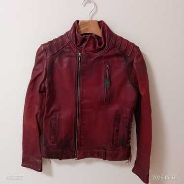 14th addiction leather jacket - Gem