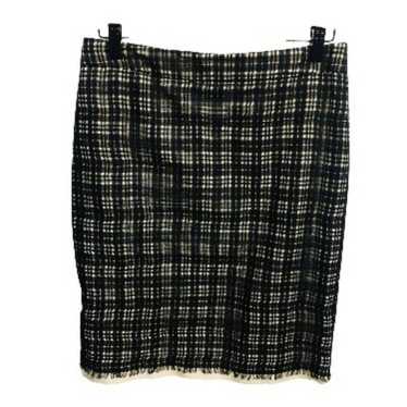 Blumarine ANNA MOLINARI シルクスカート　シルバー　40 Blumarine ANNA MOLINARI シルクスカート シルバー 40