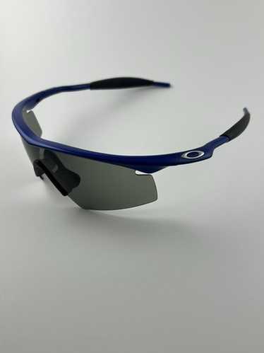 OAKLEY　MFrame オークリー　Mフレーム　ブルーレンズ　ブルーフレーム Oakley M-Frame Metallic Blue w/ Sweep Black Iridium Lenses