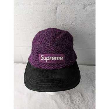 帽子 Supreme Harris Tweed 6-Panel \"Navy Multi Supreme Harris Tweed 6-Panel (FW24) - $58