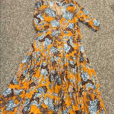 Anthropologie Abel The Label Floral Maxi Dress - image 1