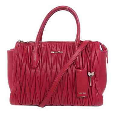 Miu Miu レッド バッグと付属品 miu miu bag red - Gem