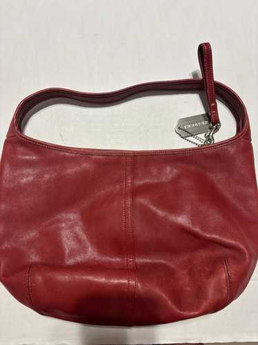 COACH Vintage Red Hobo Ergo Bag 9219 Well Loved - Etsy