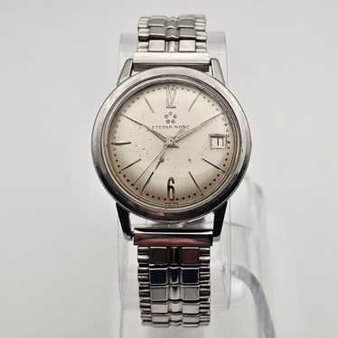 1960s ETERNA 腕時計　ETERNA MATIC　シルバー エテルナ/エテルナマチックデイト/シルバーダイヤル/ベイヤ