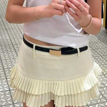 Lioness Women's Skirt - Cream/White - XS – Liones… - image 1