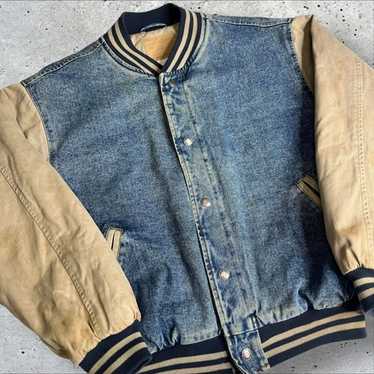 GAP VARSITY CLASSIC スタジャン グリーンビンテージ90's Gap varsity jacket gap - Gem