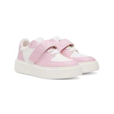 【関税込み】GANNI ピンク＆ホワイト Sporty スニーカー Women's GANNI Sneakers | Sale Up To 70% Off At THE OUTNET