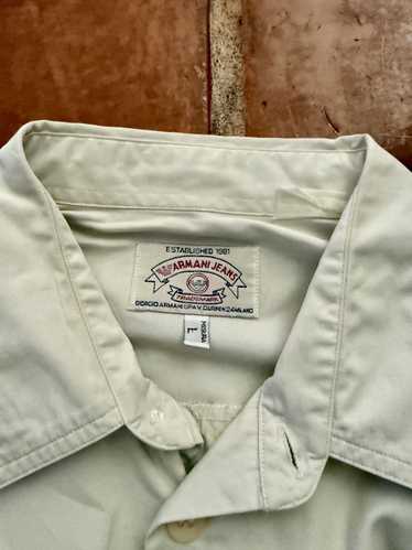 90s Armani Jeans　Pure Linen Shirts 90s Armani Jeans Pure Linen Shirts 90s Armani Jeans Pure