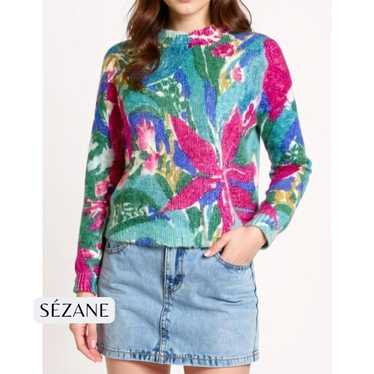 SÉZANE カラフルニットセーター 長袖 Multicolored sezane sweater - Gem