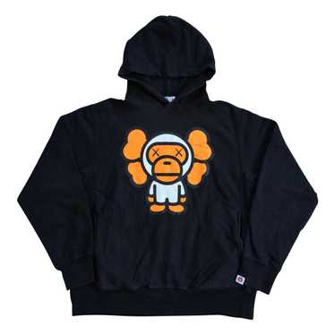 APE BAPE KAWS BABY MILO  パーカー　シャークパーカー　M ☆激レア☆ KAWS × BAPE Milo Animal Kingdom パーカー Lサイズ