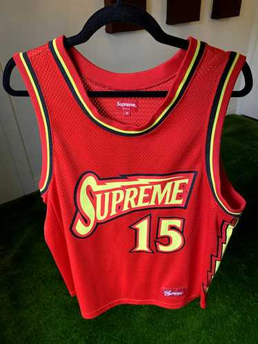 トップス Supreme 18ss Bolt Basketball Jersey Supreme Bolt Basketball Jersey (SS18) - $110