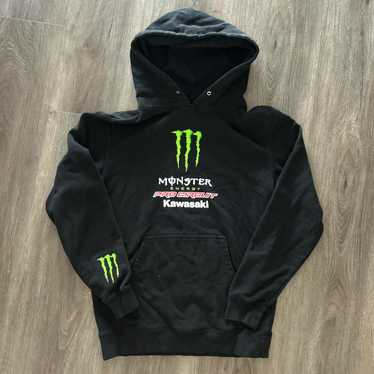 Kawasaki Monster Energy ジャケット Mサイズ Kawasaki Monster Racing Jacket, Embroidered, Size 2XL [EXC