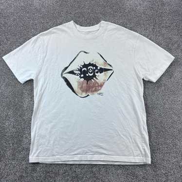 Our Legacy 赤い太陽プリント ホワイトTシャツ OUR LEGACY 「BOX T-SHIRT SQUINTING SUN LEGACY JERSEY」 – SISTER