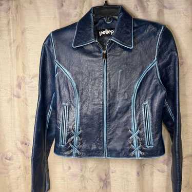 pelle pelle レザージャケット　2000s ヴィンテージ　【美品】 Vintage 1978 Pelle Pelle Leather Jacket Designed & Source By