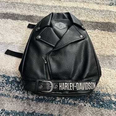 Vintage /harley davidson backpack/black - Gem