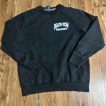 DEATH ROW RECORDS DOBERMAN DOGS 【BLACK】L Death Row Records Mens Large T Shirt Doberman Dog Logo Tee