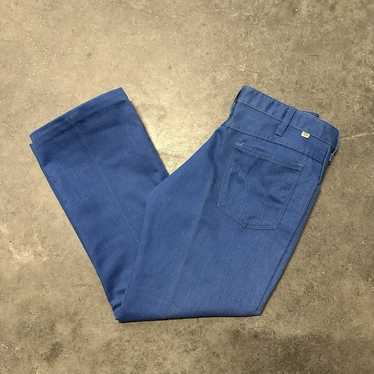 美品　vintage 70s Dickies チビタグ　talon 34×34 70s〜talon zip USA製 Dickies ビックサイズ タックワークパンツ