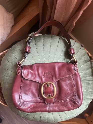 バッグ Coach Bleeker Legacy Tattersall Flap Bag Coach Vintage Bleeker Legacy Tattersall Flap Shoulder Bag