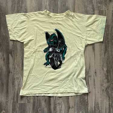 80s キャバレロ ドラゴン Tシャツ　oldskate Vintage Powell Peralta Skateboard Steve Caballero Dragon Soc
