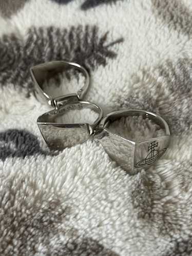 Vivienne Westwood リボンリング　シルバー Vivienne Westwood Vendome ring Silver XS (No.5.5-6) From