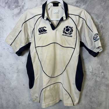 CANTERBURY Scotland ラガーシャツ スコットランド 古着 古着 カンタベリーオブニュージーランド CANTERBURY OF NEW