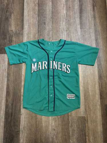 Seattle Mariners Vintage 90's Majestic Mesh Jersey XL MLB