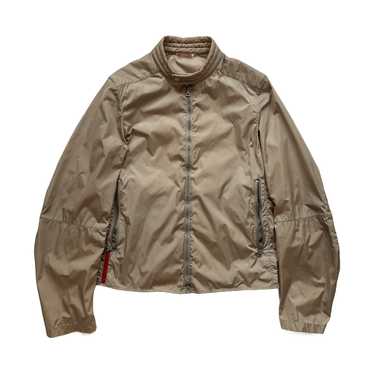 ジャケット・アウター 00s Prada nylon pattern military jacket Prada Sport Nylon Gore Tex Jacket Membrane Technology 00s