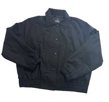 Alo Yoga ライトウェイト ツーウェイジップ スポーツジャケットブラックM Sport Star Full Zip Jacket - Black | ALO