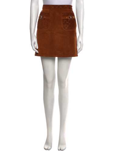 スカート GUCCI Dark Brown Mini Skirt 40 Gg Canvas Mini Skirt Dark Brown | The Webster
