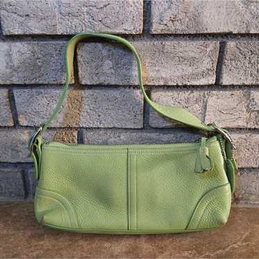 Vintage coach leather green - Gem