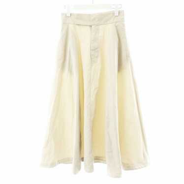 クラネ　CLANE CHAMBRAY CIRCULAR SKIRT 松本恵奈のMUST BUY- CLANEのお気に入りアイテム紹介 “CHAMBRAY