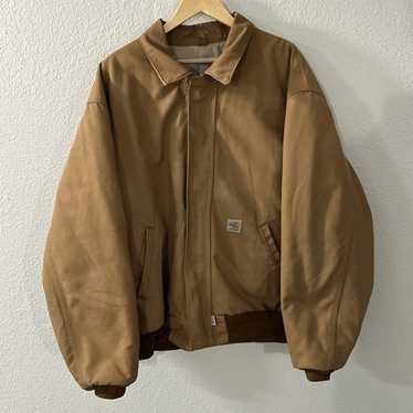 90s usa製 Carhartt Traditional Jacket Vintage 1990s Carhartt Aztec Hooded Jacket / Workwear
