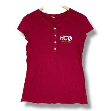 hollister henley t shirt