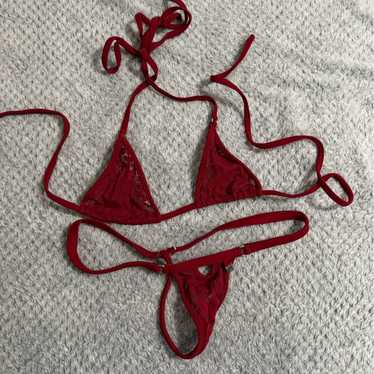 wicked weasel ビキニ３点セット wicked weaselピンクビキニ3点セット - メルカリ