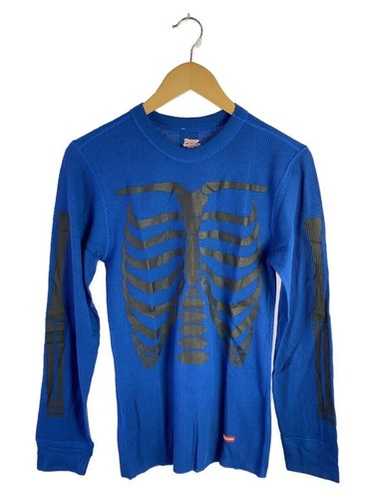トップス supreme hanes bones thermal blue Supreme-Hanes-Bones-Thermal-