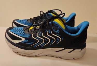 靴 HOKA CLIFTON LS BLACK / DIVA BLUE Hoka Clifton LS Shoes In Black/Diva Blue 1141550-BDVB Size