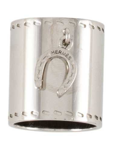 Hermes horseshoe scarf ring - Gem