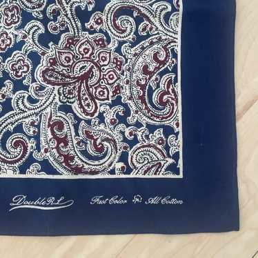 Rrl bandana indigo paisley - Gem