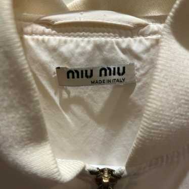 Miu miu white cropped - Gem