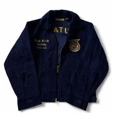 FFA ファーマーズジャケット　ネイビー　USA製　42 100 FFA ネイビー ファーマーズジャケット