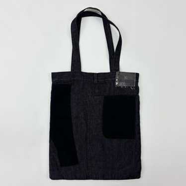 バッグ y's yohji yamamoto leather nylon totebag Zipper tote – THE SHOP YOHJI YAMAMOTO