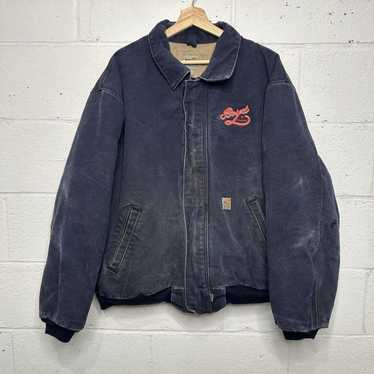 Carhartt FRジャケット ネイビー Carhartt カーハート FR フルスイング クイックダックジャケット