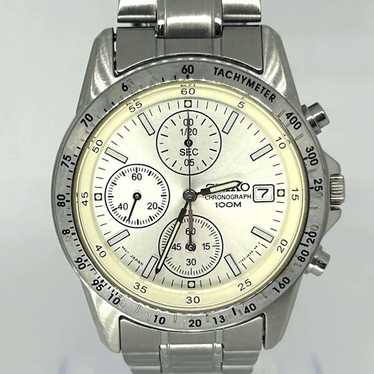 Seiko chronograph 100m 7t92-0dw0 - Gem