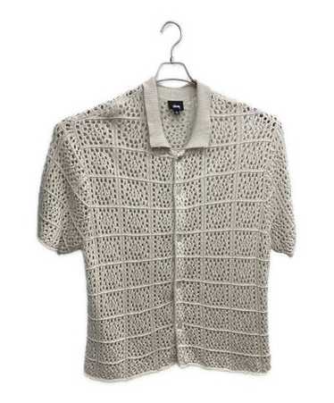 トップス Stussy crochet knit shirts Stussy Oversized Crochet Shirt W - Natural - X-Small