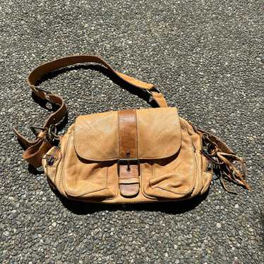 【お値下げ中】ROOTS(ルーツ)レザー ボストン バッグ ブラウン Roots leather purse brown - Gem